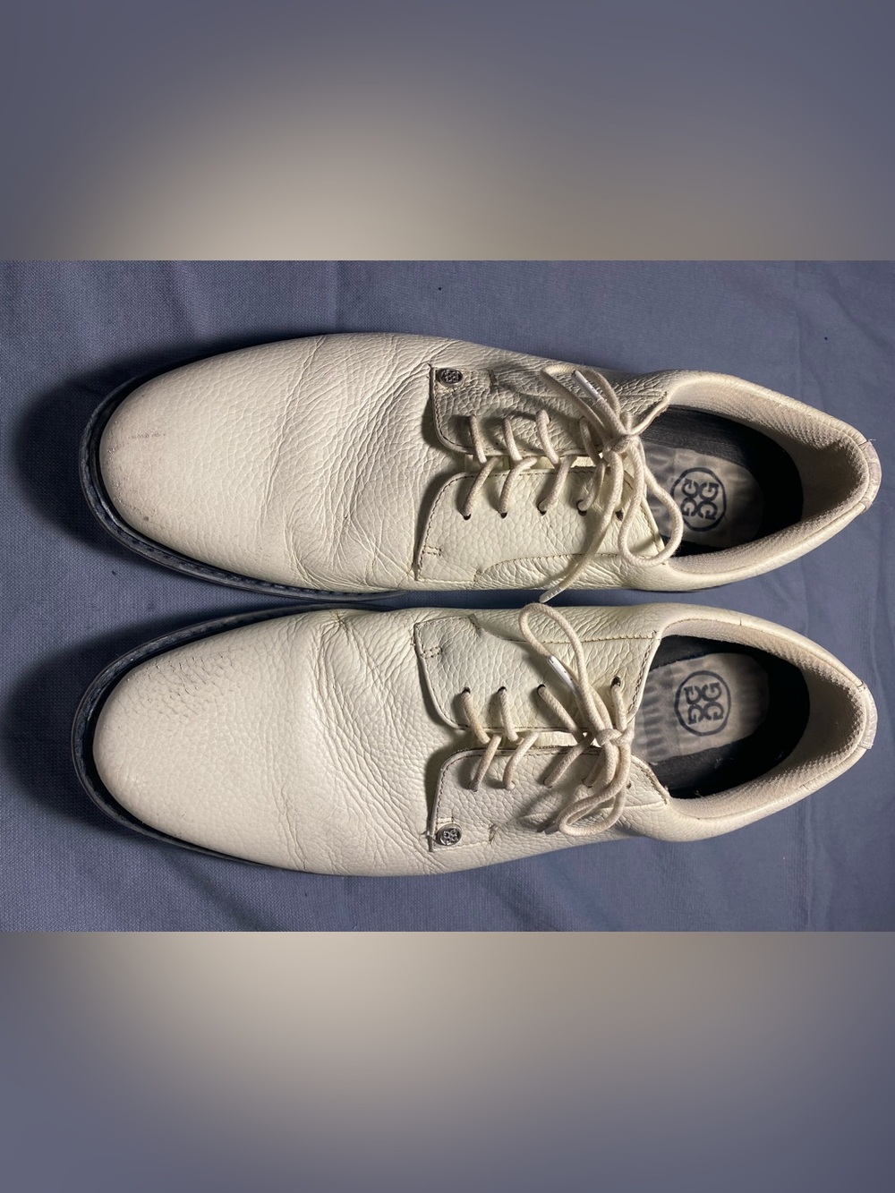 G/FORE Gallivanter White Leather Golf Shoes